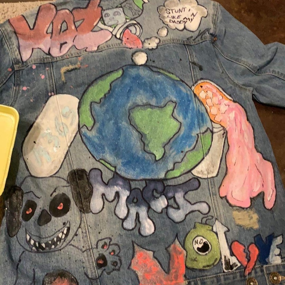 HandCrafted Jean Jacket - Picture 7 of 7